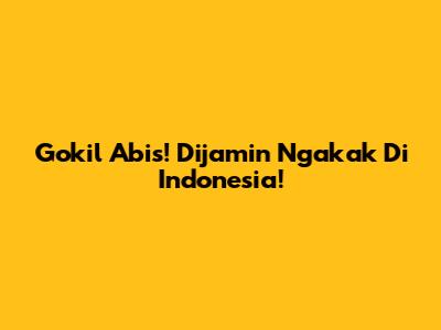 Gokil Abis! Dijamin Ngakak Di Indonesia!