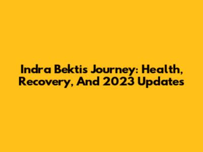 Indra Bekti's Journey: Health, Recovery, And 2023 Updates