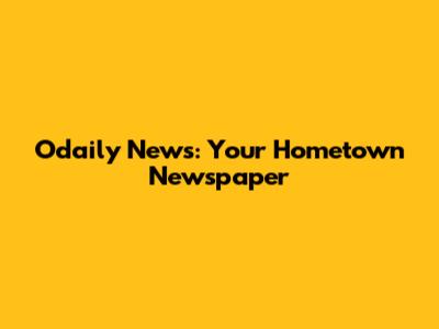Odaily News: Your Hometown Newspaper