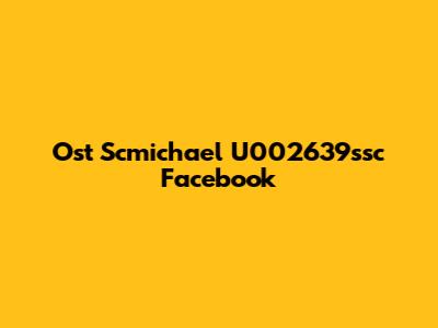 Ost Scmichael U002639ssc Facebook