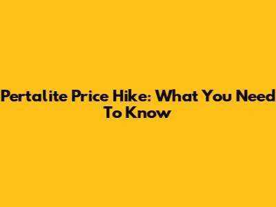 Pertalite Price Hike: What You Need To Know