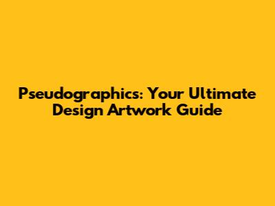 Pseudographics: Your Ultimate Design Artwork Guide