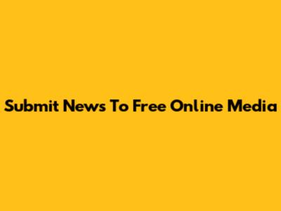Submit News To Free Online Media