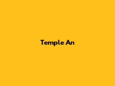 Temple An