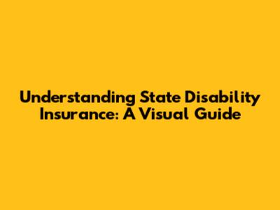Understanding State Disability Insurance: A Visual Guide